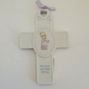 Precious Moments Porcelain cross